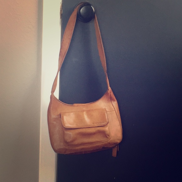 Fossil 🔑 leather over the shoulder bag - Picture 1 of 7